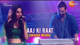 Shraddha mishra ne machaya kamal aaj ki Raat MJA sa re ga ma pa ......#shraddhamishra