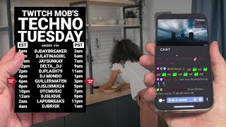 TwitchMob's Techno Tuesday - 6/8/2024 #melodic #progressivehouse #djset