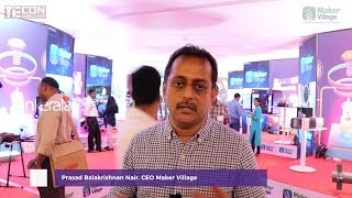 Maker Village Tech Expo during Future Tech at  TiEcon Kerala 2019, Le Meridien Kochi