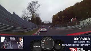 Nürburgring Nordschleife - 7:16 BTG Porsche 991.2 GT3RS