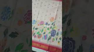 ponduru khadi jamdani saree// khadijamdani//pondurukhadijamdanisaree@9676537348