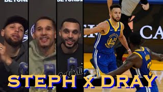 📺 Stephen Curry x Draymond chemistry, game reads are on another level, screens & slips, “it’s art”