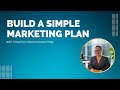 Build Your 1 Page Marketing Plan - so you don't get distracted by shiny objects