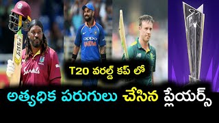 top 5 players with most runs in t20 world cup | t20 wc 2021 | Mana Sports