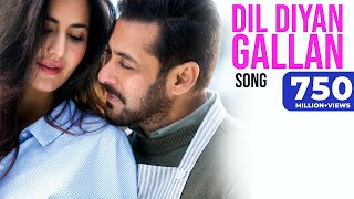 Dil Diyan Gallan lyrical | Tiger Zinda Hai | Salman Khan | Katrina | Atif Aslam | Vishal & Shekhar