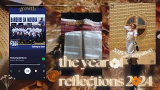 the year 2024 reflections|🌸 reflecting+ changes+ anticipation in 2025+ growth & more| tankiso 💕