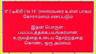 நொடியில் பலன் காணும் கலியுக ஜோதிட முறை -3