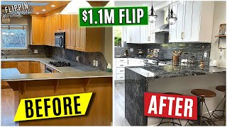 Our BIGGEST Flip Ever!! ($1.1 Million) 🤑 | Before \u0026 After Renovation