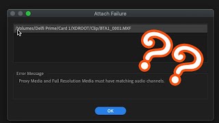 Proxy files – Attach Failure | Quick Tip