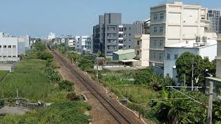 2021.10.06 臺鐵7021次貨物列車經過長春陸橋（R101動試）