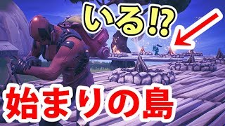 【フォートナイト】ついに始まりの島で生き残る方法を発見したので友達と再会できるのかやってみた！