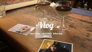 VLOG : スノストデビュー日お祝いVlog 🎀 DAY2 ! snst debut 2nd anniv.