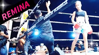 เรมินะชกโชว์แต่เกิดพลาดมาดูกันจ้าKo!REMINA! Muaythai Show!レミナvs年上の男の子！【ムエタイ】