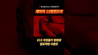 페라리 12칠린드리 V12 자연흡기 엔진 사운드 #페라리 #12기통 #12칠린드리