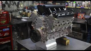 GM LS3 6.2l timelapse rebuild and upgrades.