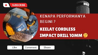 Ternyata performanya begini.. KEELAT cordless impact drill 10mm 🤔