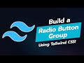 🎨 Create a Stylish Radio Button Group with Tailwind CSS! 🔘