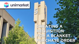 Creating a Requisition for a Blanket Purchase Order