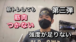 ［第三弾］筋トレしても筋肉つかない人強度が足りない