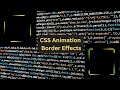 CSS Animation Border Effects Using CSS Repeating Conic Gradient For Your Projects