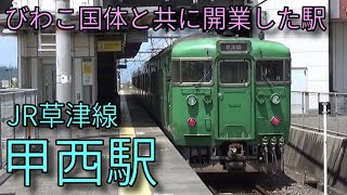 【JR草津線】113系 221系 甲西駅発着集