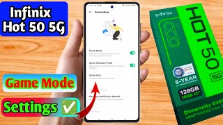 infinix hot 50 5g ultra game mode settings | infinix hot 50 5g ultra game mode background call