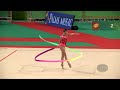 NIKOLOVA Stiliana (BUL) - 2022 Rhythmic Worlds, Sofia (BUL) - Qualifications Ribbon