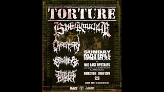 Torture, Dysentery, Blood Tithe, and Faceless Enemy Metal Show with Fighting in the Pit