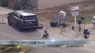 Suspicious bag left outside Turning Point USA headquarters deemed safe