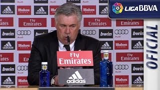 Rueda de Prensa | Press conference de Ancelotti Real Madrid (3-4) FC Barcelona - EL CLÁSICO - HD