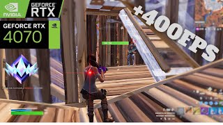 RTX 4070  Ryzen 7 5800x Fortnite Ranked Gameplay ( Perfomance Mode )