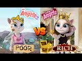 My talking Angela 2 POOR💩 VS My Angela 1 RICH 💰 🤑