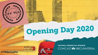 City Year Boston Presents #CYBOpeningDay SY21 | Sponsored by Comcast NBCUniversal