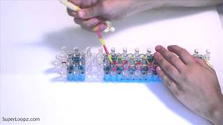 Rainbow Loom Basic Bracelet Tutorial