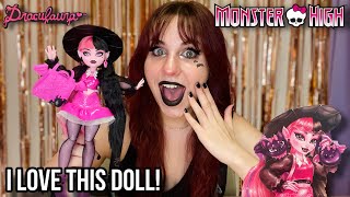 Best Doll EVER? Monster High G3 Core Refresh Draculaura Doll Review \u0026 Unboxing