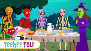 Kankal Parivar Ke Saath Dinner Party + More Hindi Halloween Party Songs | Teehee Toli