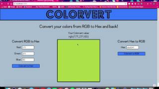 JavaScript with Jill: Building an AJAX-enabled RGB color conversion app