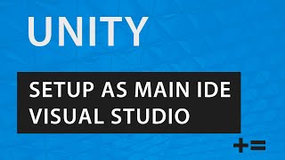 How to Setup/Fix UNITY with Visual Studio, Making it the Default External Script Editor