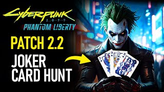 CYBERPUNK 2077 - SECRET New Quest: JOKER Card Hunt - Patch 2.2