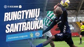 Kontrolinės rungtynės: FK Žalgiris x FC Hegelmann | Santrauka