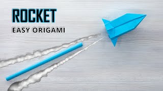 How to Make a Paper ROCKET in 10 Minutes!