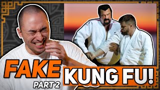 Real Shaolin Disciple Reacts to Fake Martial Arts Part 2!