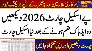 New Pay Scale Chart 2026 Released – Salary Increase After Two Adhoc Relief Mergers