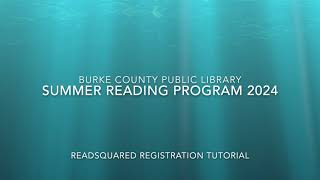 BCPLS Readsquared Registration Tutorial