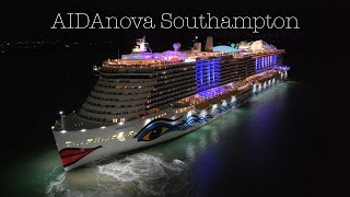 AIDAnova departing southampton 11/12/2024