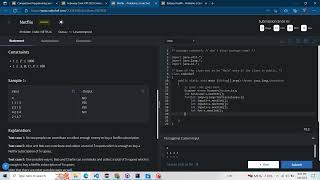 February Cook-Off || Codechef || Netflix Problem|| solution in java