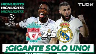 Highlights | Liverpool 2-5 Real Madrid | Champions League 2022/23 - 8vos | TUDN
