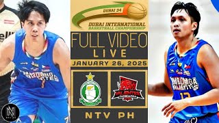 LIVE: AL AHLI TRI VS ZAMBOANGA VALIENTES | DUBAI INTERNATIONAL BASKETBALL