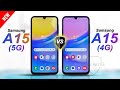 Samsung Galaxy A15 5G vs Samsung Galaxy A15 4G | FULL SPECS COMPARISON