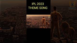IPL 2023 Theme song, missing ipl💔💔 #trending #viral #ipl2023 #shorts